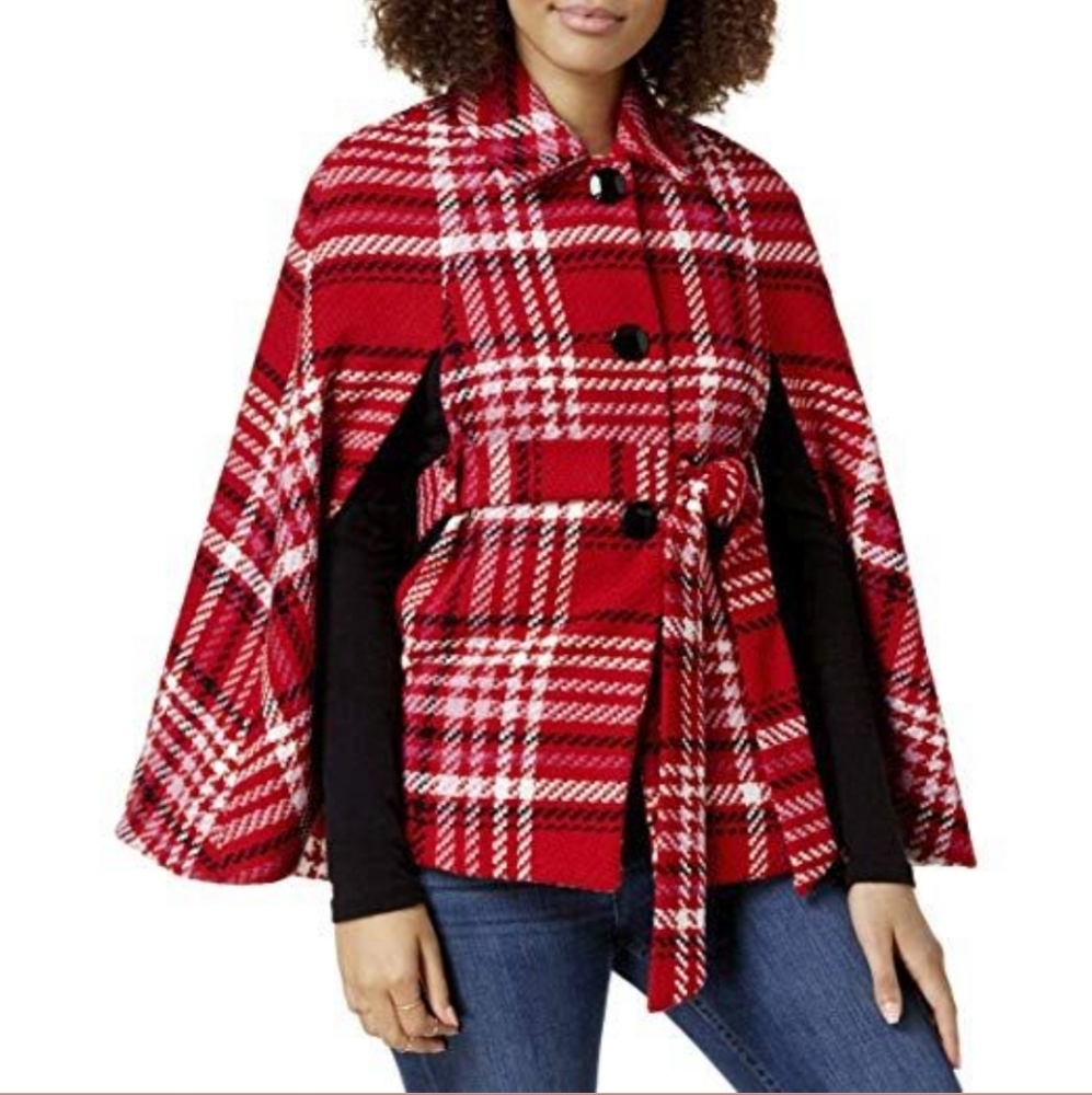 Chic Fall Cape Poncho S/M